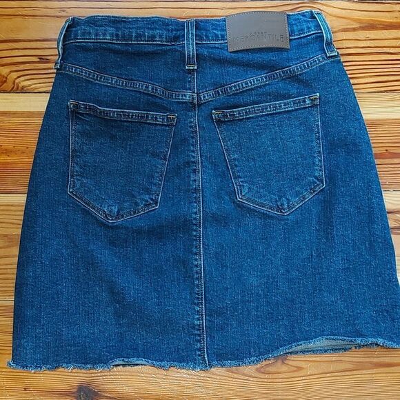 J. Crew Mercantile Blue Denim Jean Skirt - Picture 9 of 11